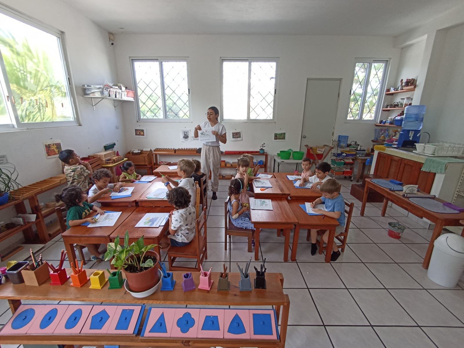 Ambiente preparado de GAL Montessori School